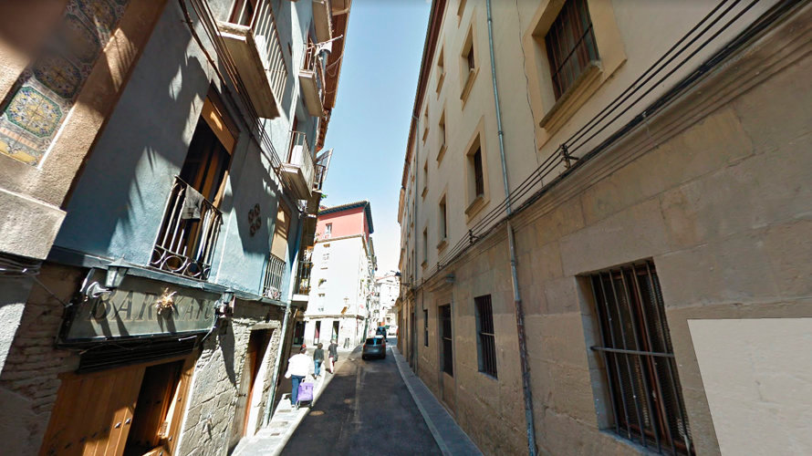 La calle Jarauta de Pamplona, en la que se llevarán a cabo reformas