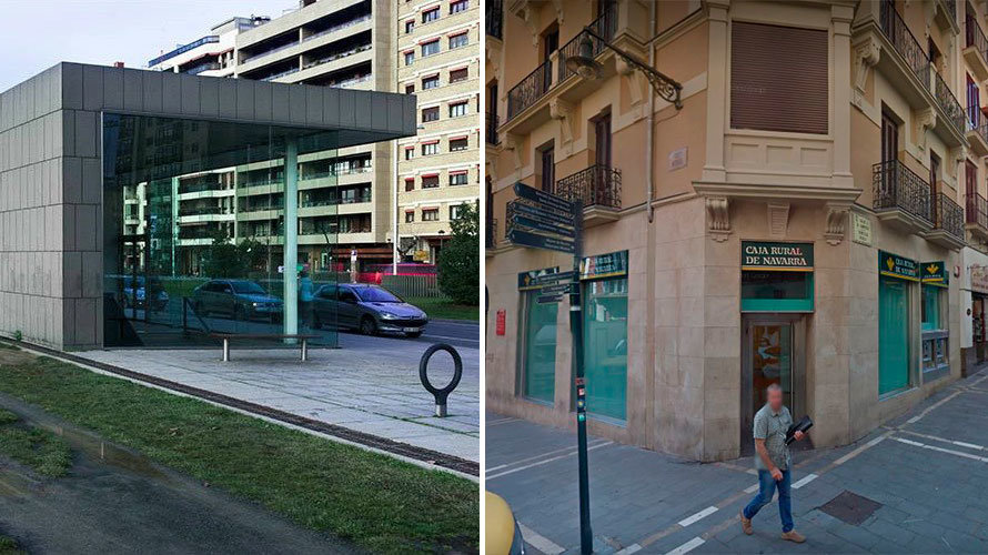 A la izquierda, la estación de autobuses y, a la derecha, el lugar elegido por FNAC para instalar su nueva tienda.