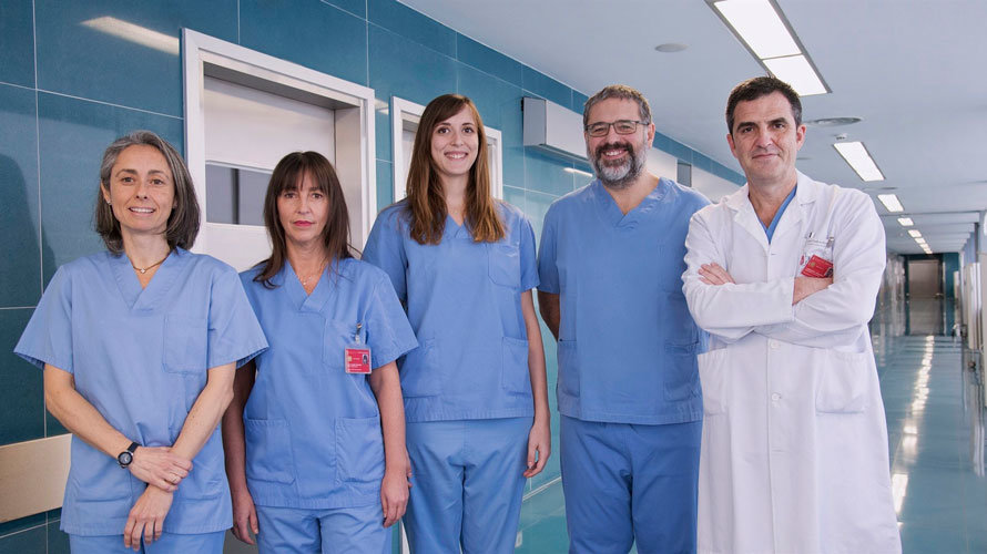 Varios profesionales del Complejo Hospitalario de Navarra. GOBIERNO DE NAVARRA