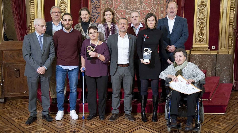Entrega los Premios a la Calidad de los Servicios Sociales de Navarra CEDIDA