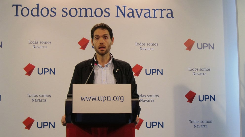 Sergio Sayas, parlamentario de UPN EUROPA PRESS