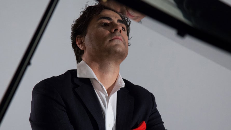 El pianista Gustavo Díaz-Jerez. CARLOS BERNAR