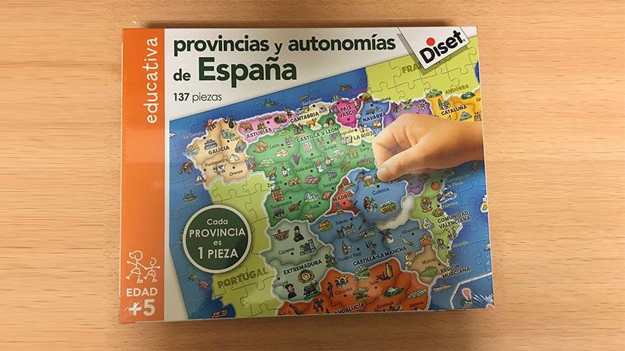 El puzzle envíado la consejera de Desarrollo Económico e Infraestructuras del Gobierno Vasco, Arantxa Tapia. CEDIDA