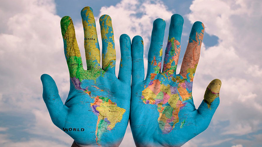 Unas manos como símbolo de solidaridad ARCHIVO