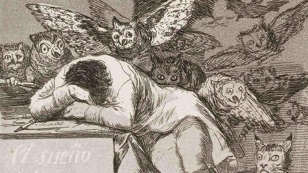 El sueño de la razon produce monstruos (Francisco José de Goya y Lucientes)