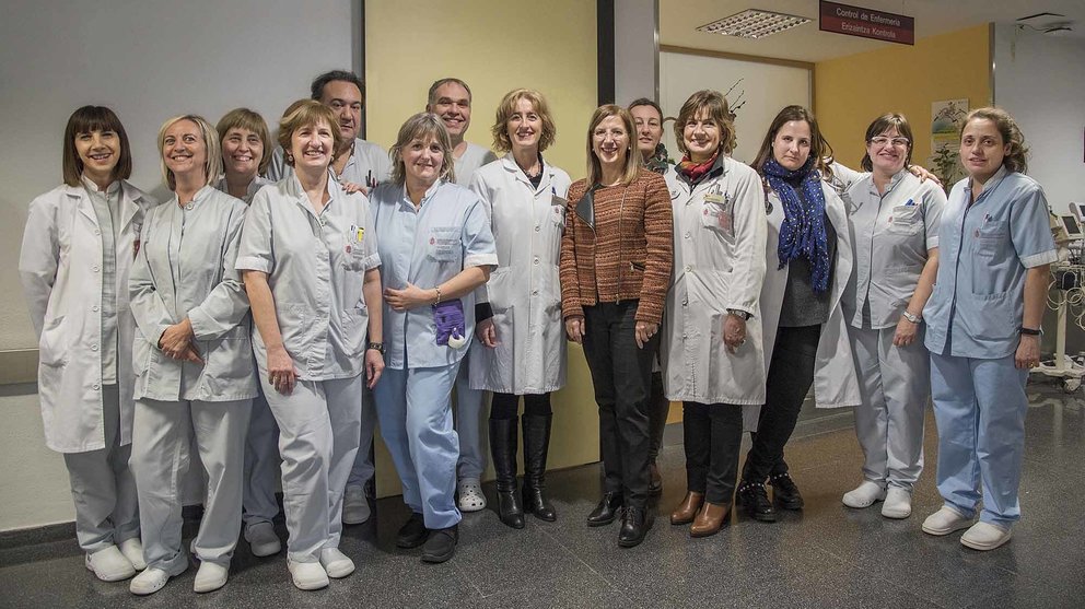 Enfermeras del Complejo Hospitalario de Navarra participan en un proyecto para la mejora del cuidado a pacientes con demencia hospitalizados CEDIDA
