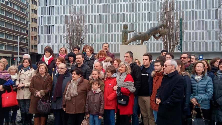 Homenaje a las víctimas del terrorismo de ETA organizado por Anvite EP
