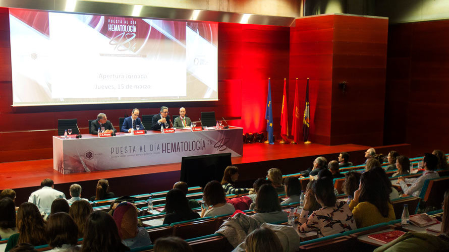 Apertura del congreso sobre Hematología en Navarra. CEDIDA