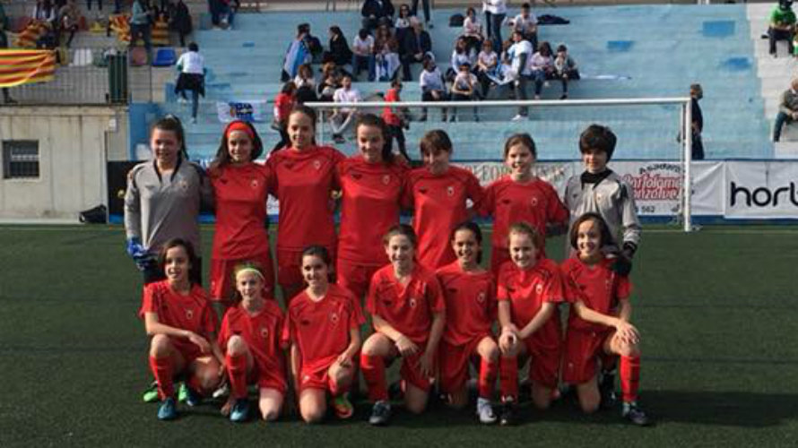 Selección Navarra femenina sub-12 de fútbol.