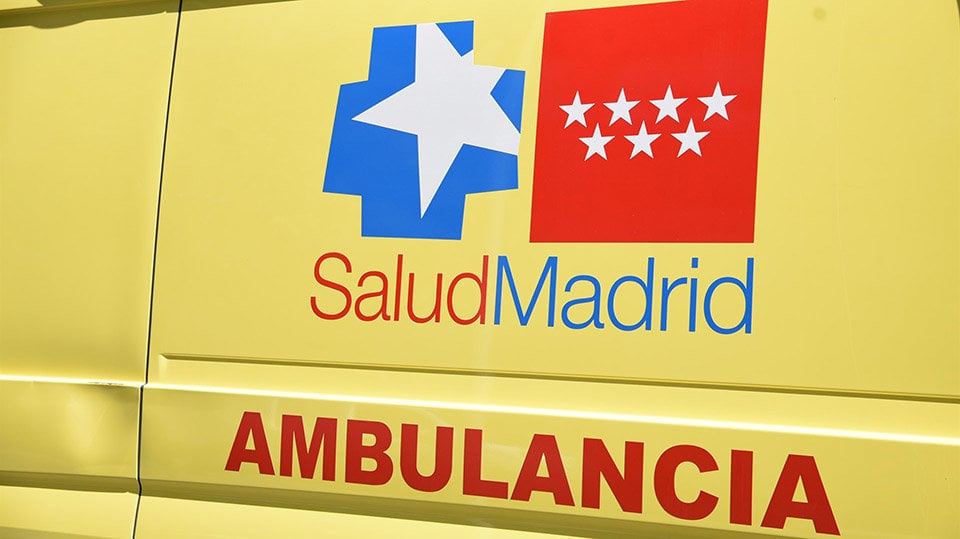 Imagen de archivo de una ambulancia de Madrid