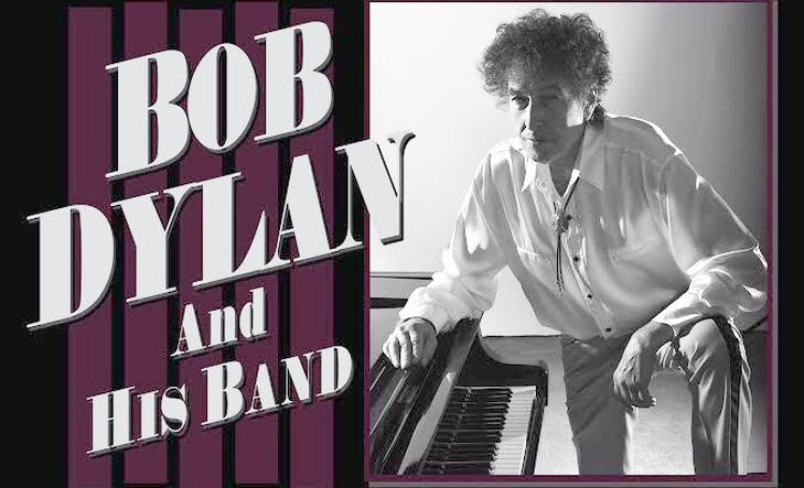 Bob Dylan and his band, el cartel promocional de la gira del legendario músico