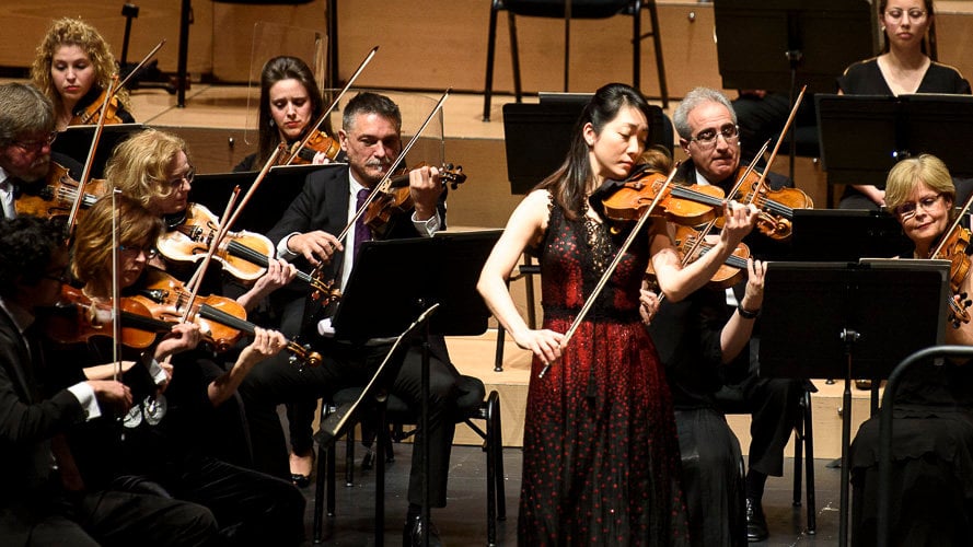 Concierto de ciclo de la Orquesta Sinfónica de Navarra (OSN), bajo la batuta del madrileño José Miguel Pérez Sierra, con obras de Respighi, Mozart y Borodin,  (4)