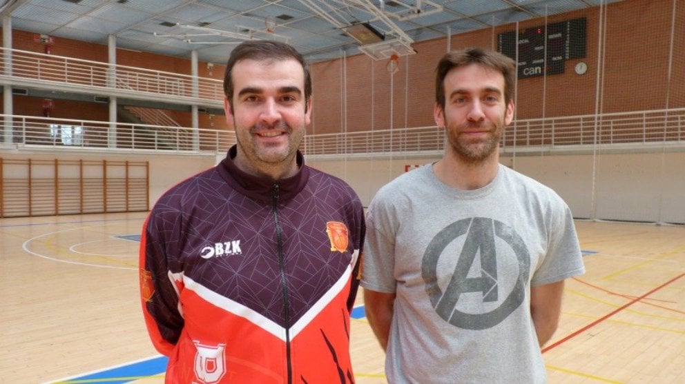 David Mangas e Iñaki Narros en Arrosadía.