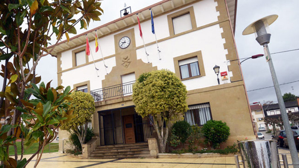 Imagen de la fachada del Ayuntamiento de Ayegui Foto CONSISTORIO AYEGUI