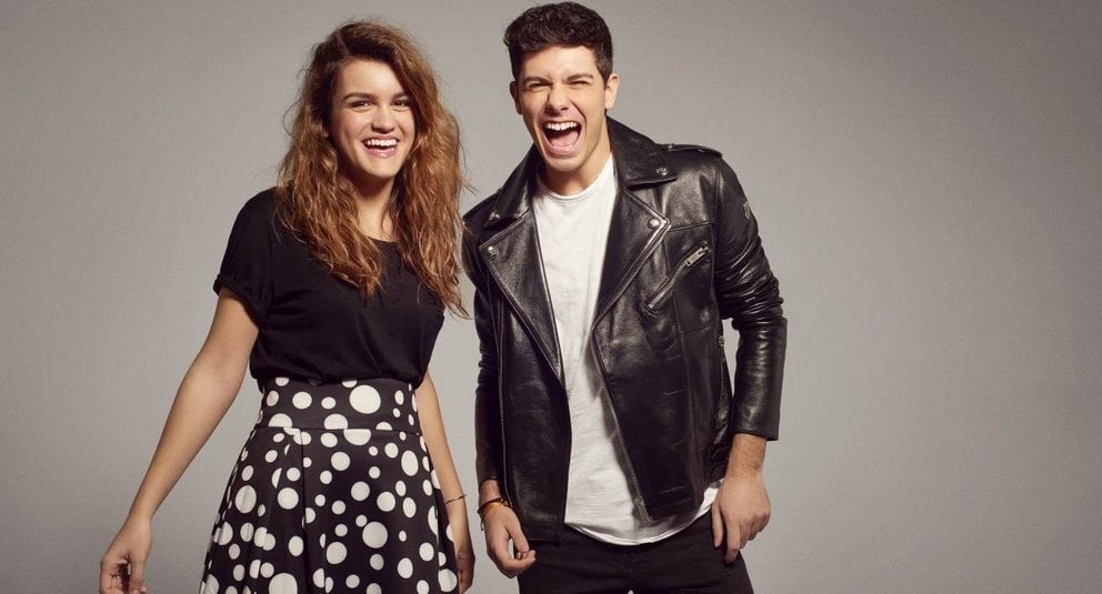 Amaia y Alfred en las fotografías oficiales de Eurovisión 2018. RTVE