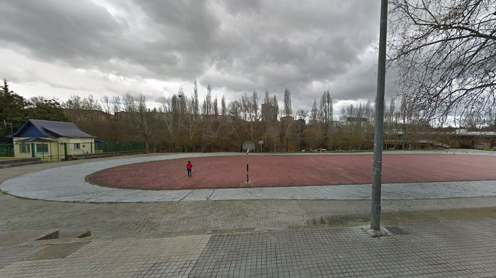 Imagen del patinódromo del barrio de San Jorge en Pamplona ARCHIVO