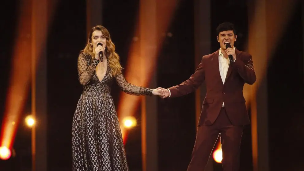 Amaia y Alfred han actuado en segundo lugar en este certamen de Eurovisión 2018  ANDRES PUTTING (ESC)