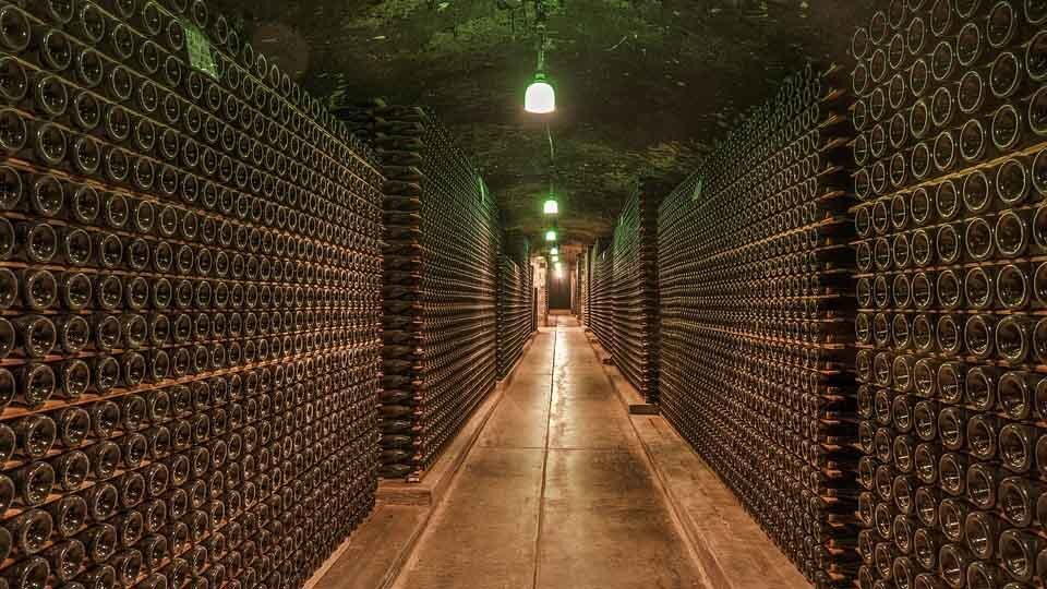 Interior de una bodega