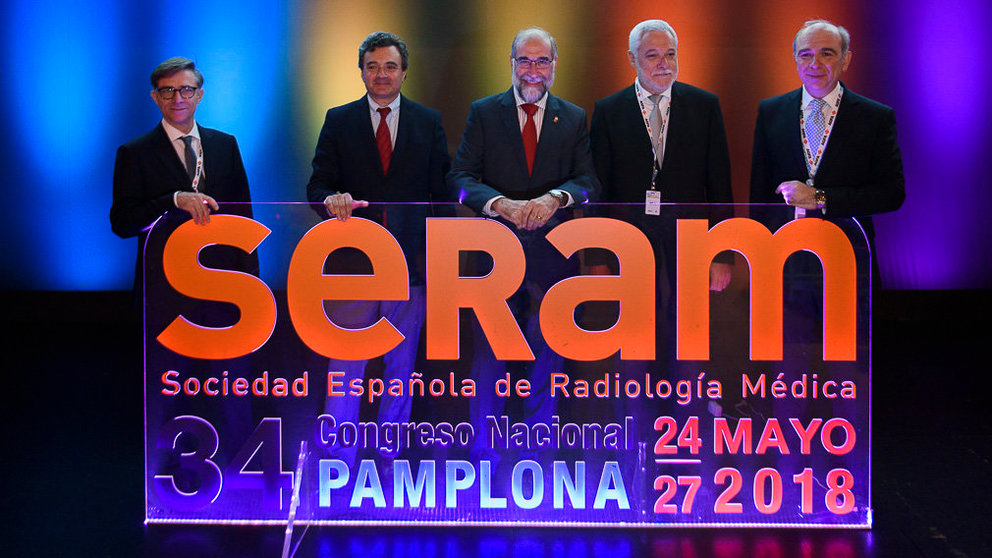 inauguración del XXXIV Congreso de la Sociedad Española de Radiología Médica, en el que participan más de 2.000 especialistas. PABLO LASAOSA01