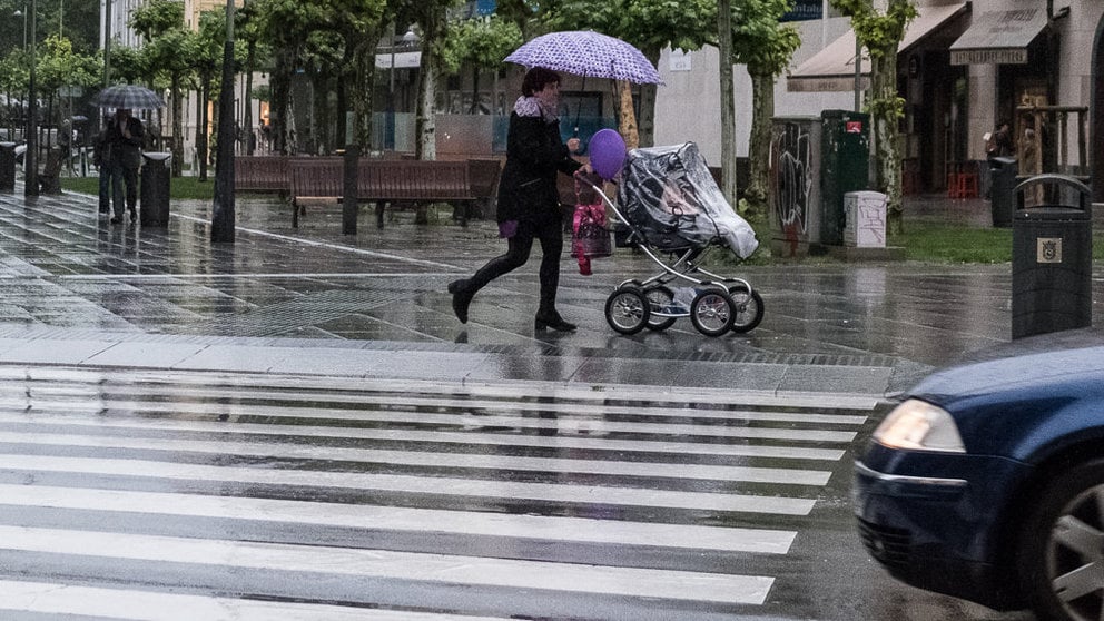 Tarde de lluvia en Pamplona (22). IÑIGO ALZUGARAY