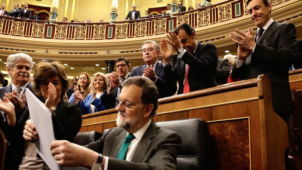 Mariano Rajoy en el Congreso de los Diputados. CONGRESO
