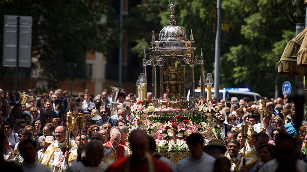 Procesión del Corpus Christi por las calles de Pamplona. MIGUEL OSÉS_28