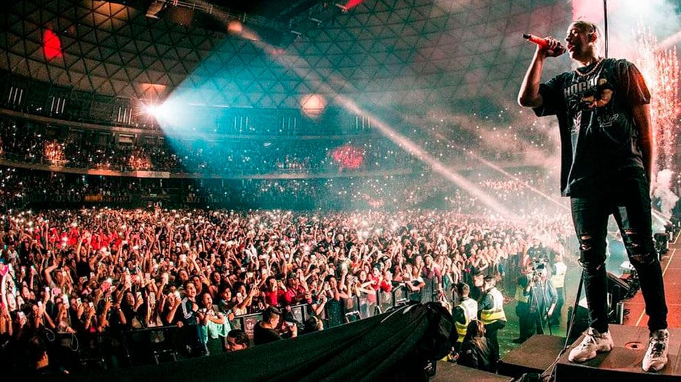 Imagen de uno de los conciertos del cantante Bad Bunny dentro de su última gira INSTAGRAM BAD BUNNY