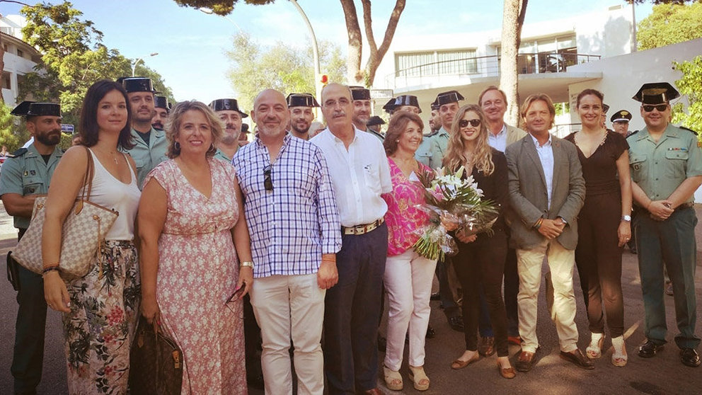 Actúa Baleares acompaña a la familia de Diego Salvá durante un homenaje con motivo del aniversario de su asesinato a manos de la banda terrorista ETA. Foto: EUROPA PRESS