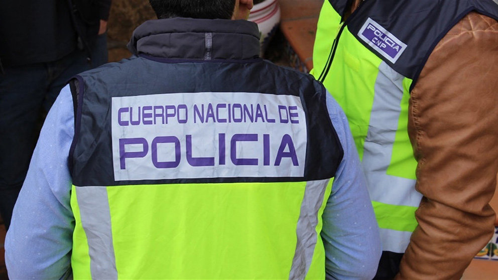 Agente de policía en Valencia