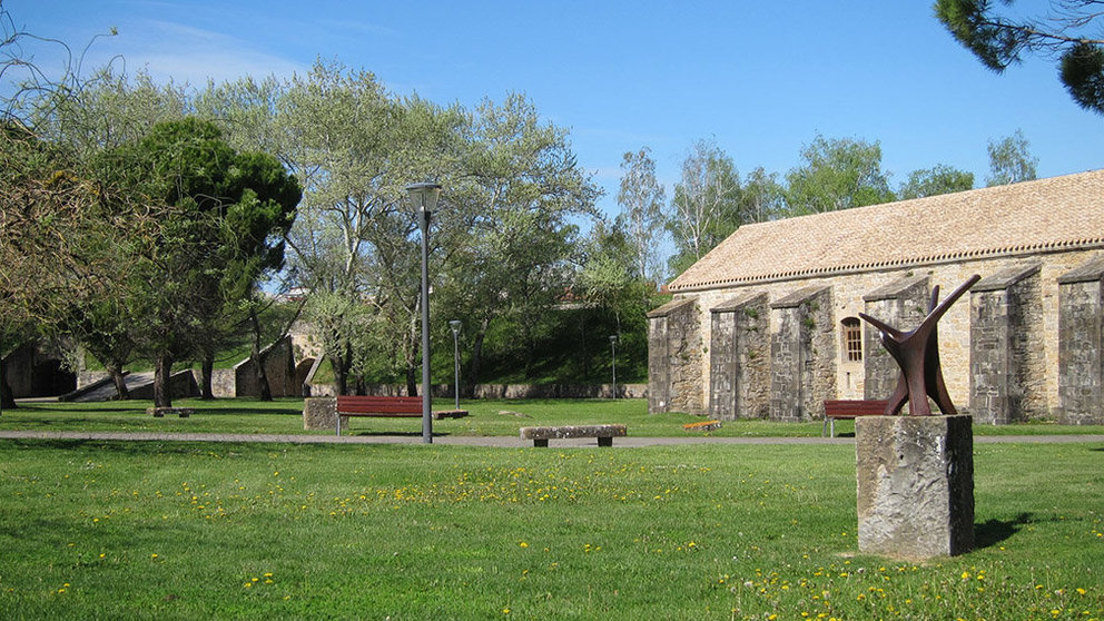 Imagen de archivo del parque de la Ciudadela en Pamplona