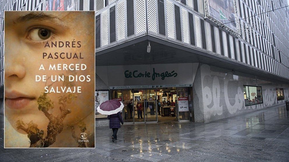 La novela A merced de un dios salvaje, de Andrés Pascual, se presenta en Ámbito Cultural de El Corte Inglés de Pamplona NAVARRACOM