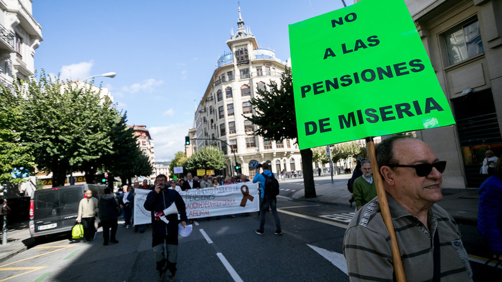 Manifestación en defensa del sistema público de pensiones (15). IÑIGO ALZUGARAY