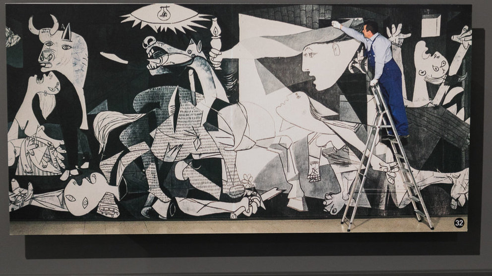 Presentación de la exposición &#39;Picasso. El Viaje del Guernica&#39; (15). IÑIGO ALZUGARAY