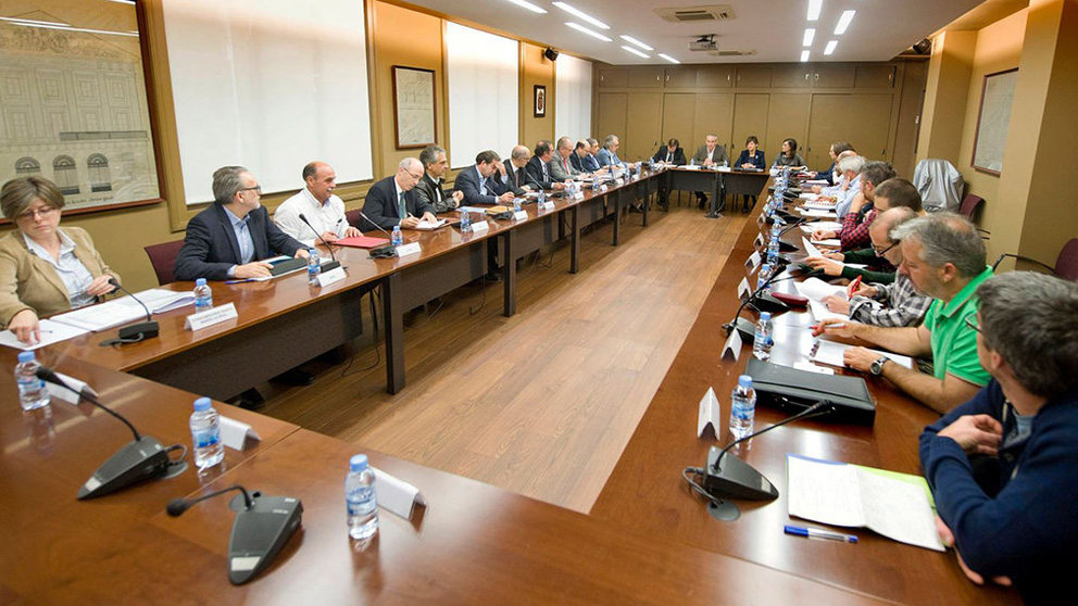 Reunión del Consejo Económico y Social GOBIERNO DE NAVARRA