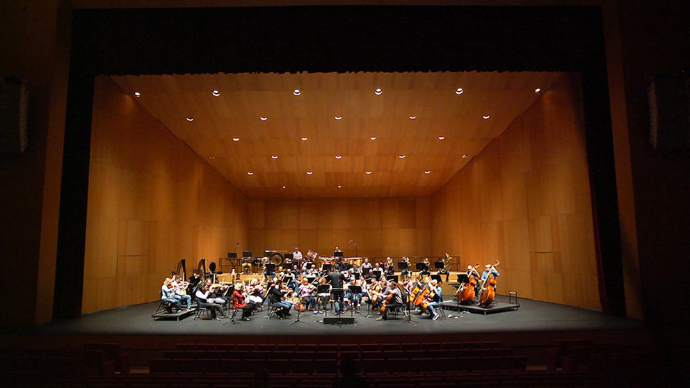 La Orquesta Sinfónica de Navarra graba El Cascanueces en Baluarte Foto BALUARTE (1)
