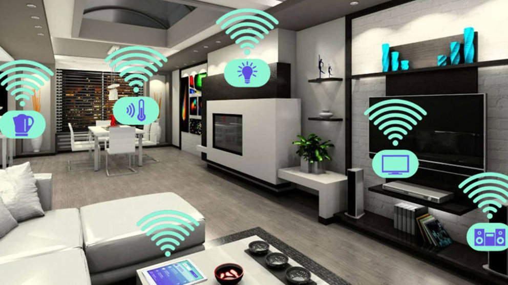 Imagen de los dispositivos de una casa que están conectados a través de Wifi y redes inalámbricas, lo que se conoce como el Internet de las cosas ARCHIVO