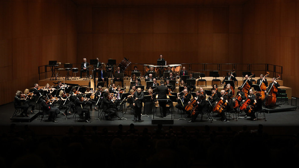 Concierto de Javier Camarena (tenor) con la Orquesta Sinfónica de Navarra, enmarcado en la temporada de Baluarte. IÑAKI ZALDÚA (2)