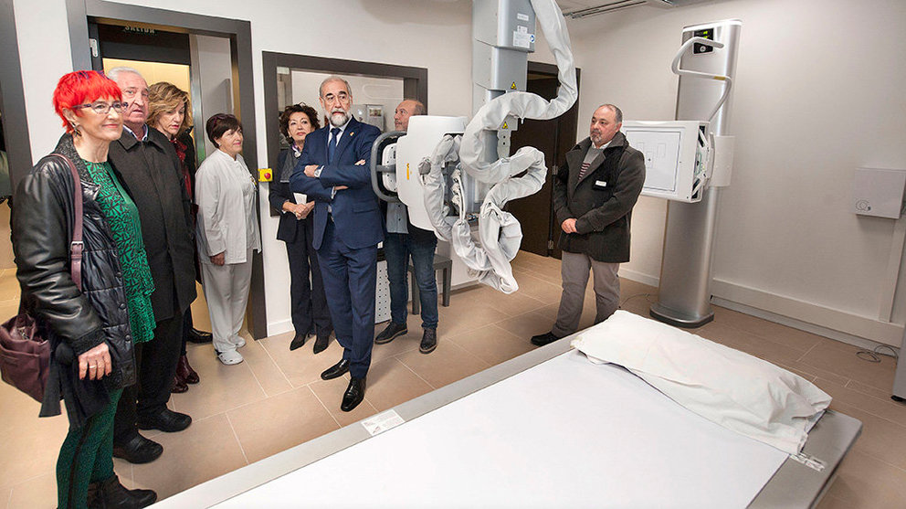 Visita a las nuevas instalaciones del servicio de radiología en el centro de salud de San Adrián GOBIERNO DE NAVARRA