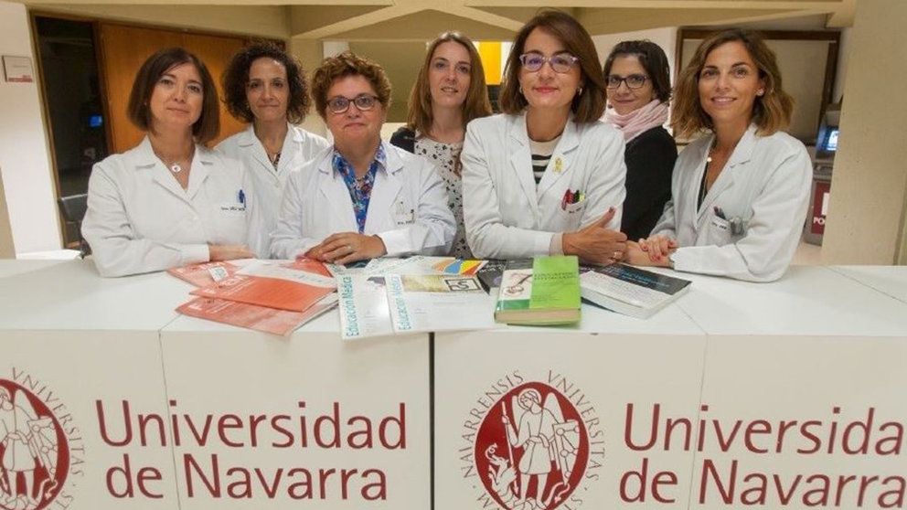 Imagen de varias especialistas en la Clínica Universidad de Navarra UNAV