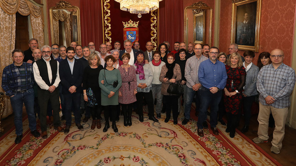 El Ayuntamiento de Pamplona rinde homenaje a los 45 empleados municipales jubilados en 2018 y recuerda a los 36 fallecidos a lo largo del año AYUNTAMIENTO DE PAMPLONA1