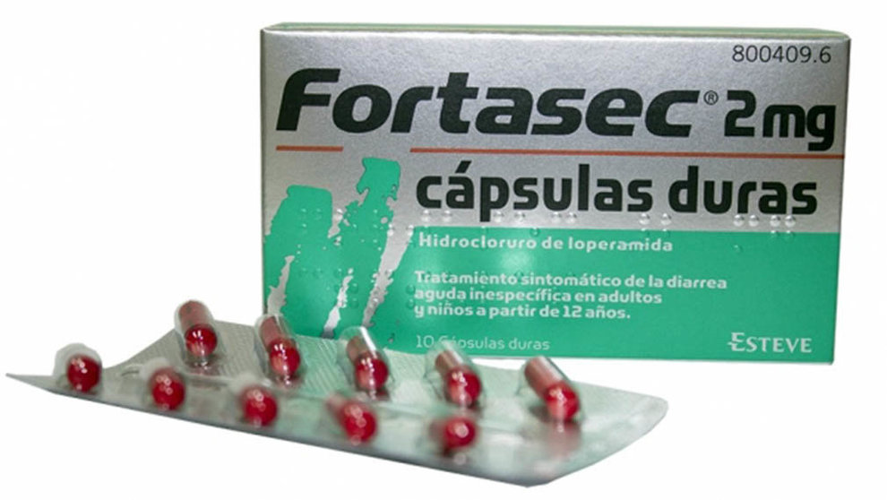 Una caja del medicamento Fortasec.