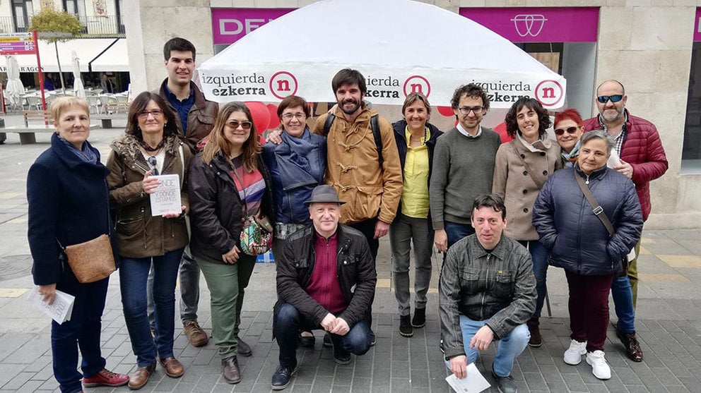 Encuentro de I-E con militantes y simpatizantes en Tudela EUROPA PRESS