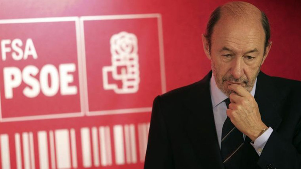 El ex secretario general del PSOE, Alfredo Pérez Rubalcaba, en una imagen de archivo EFE