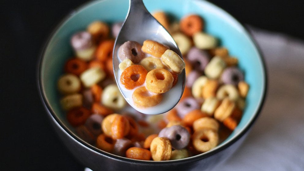 Imagen de un bol de cereales durante un desayuno ARCHIVO