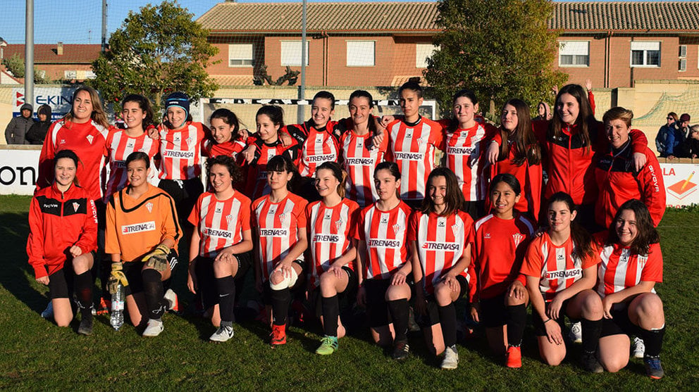 Plantilla de jugadoras del CD Castejon de Futbol Femenino.