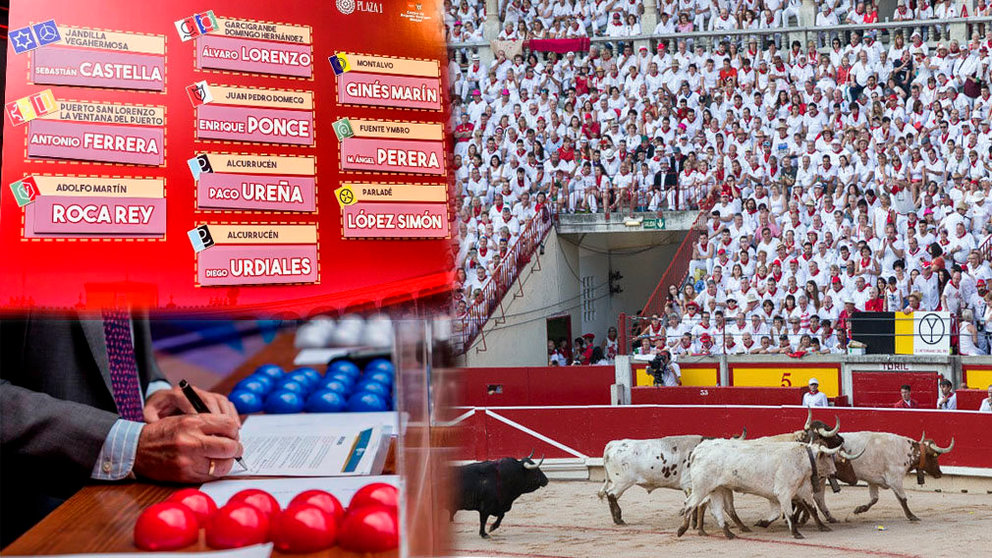 Imágenes del sorteo de ganaderías y toreros celebrado para confeccionar parte de los carteles de la Feria de San Isidro en Las Ventas, un sistema que de momento no se aplicará en los Sanfermines NAVARRACOM