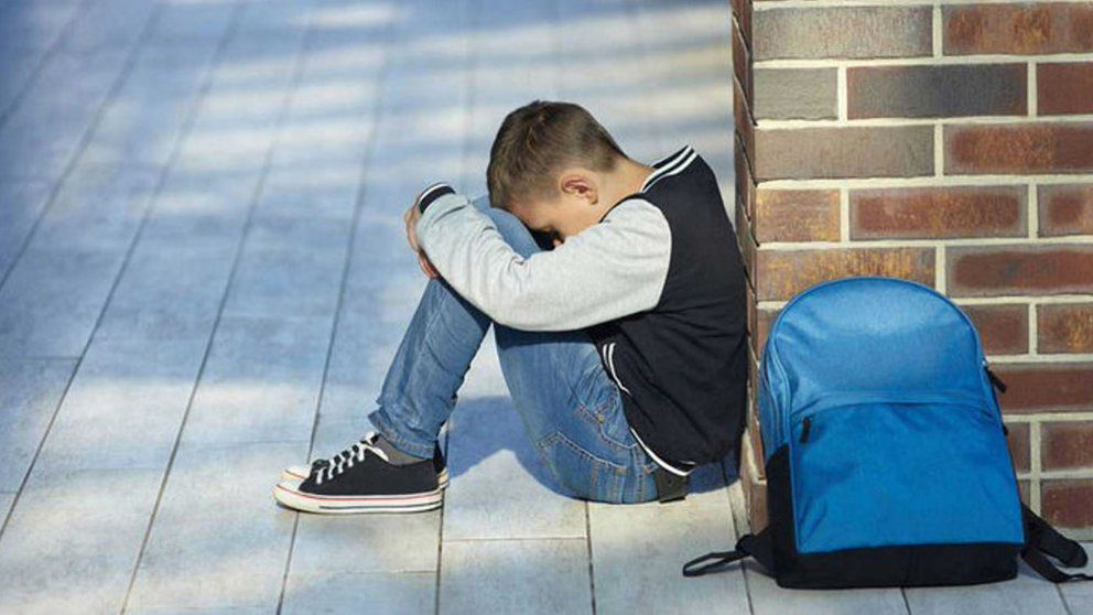 Un niño acosado en el colegio, víctima de bullying ARCHIVO
