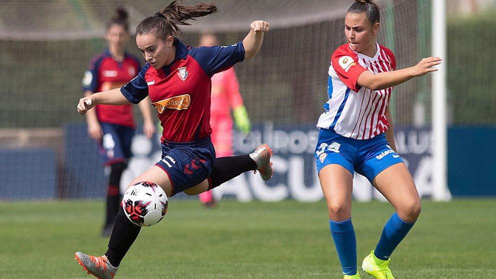 Sara Carrillo, jugadora de Osasuna Femenino, convocada con la selección española sub19 OSASUNA