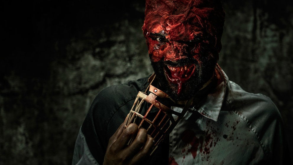 Uno de los siniestros personajes que amenizará las veladas terroríficas de NoExit Horror Nights en Sendaviva CEDIDA