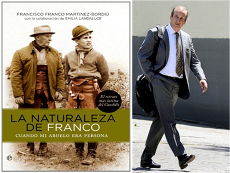 Portada del libro y el autor Francisco Franco Martínez-Bordiú (El Español)
